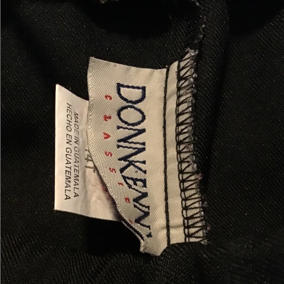 DonnKenn Classic 14T. 100% Polyester Pant. 3 pair available. Black - Picture 7 of 8